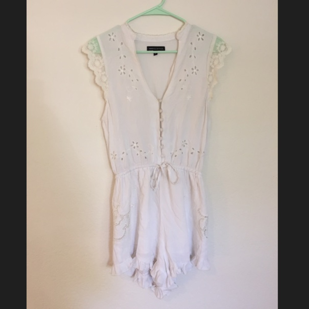 White romper